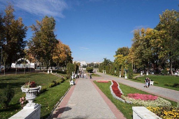 Городской сад тверь заволжский парк фото