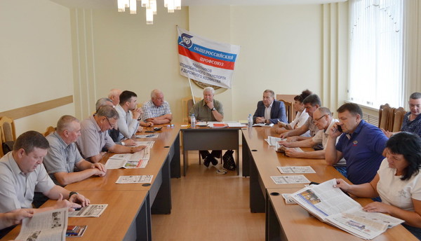 Состоялся пленум региональной общественной организации «РОСПРОФТРАНСДОР».