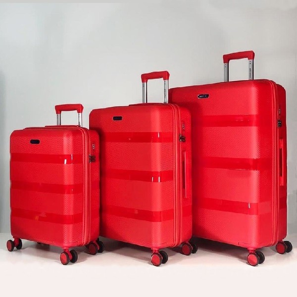 Набор красных чемоданов Miropan