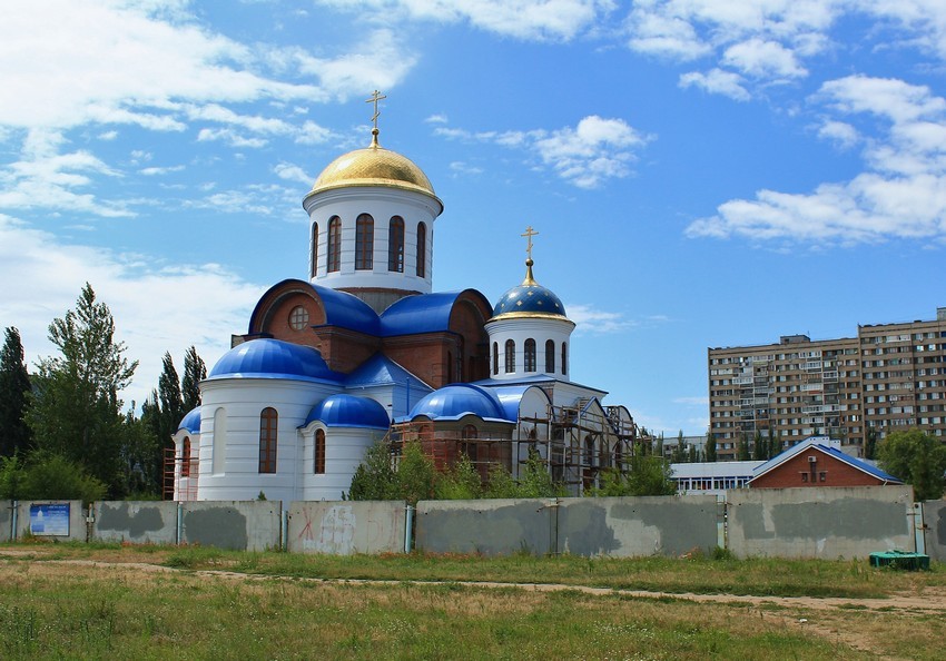 Спасо Преображенский собор Тольятти осень