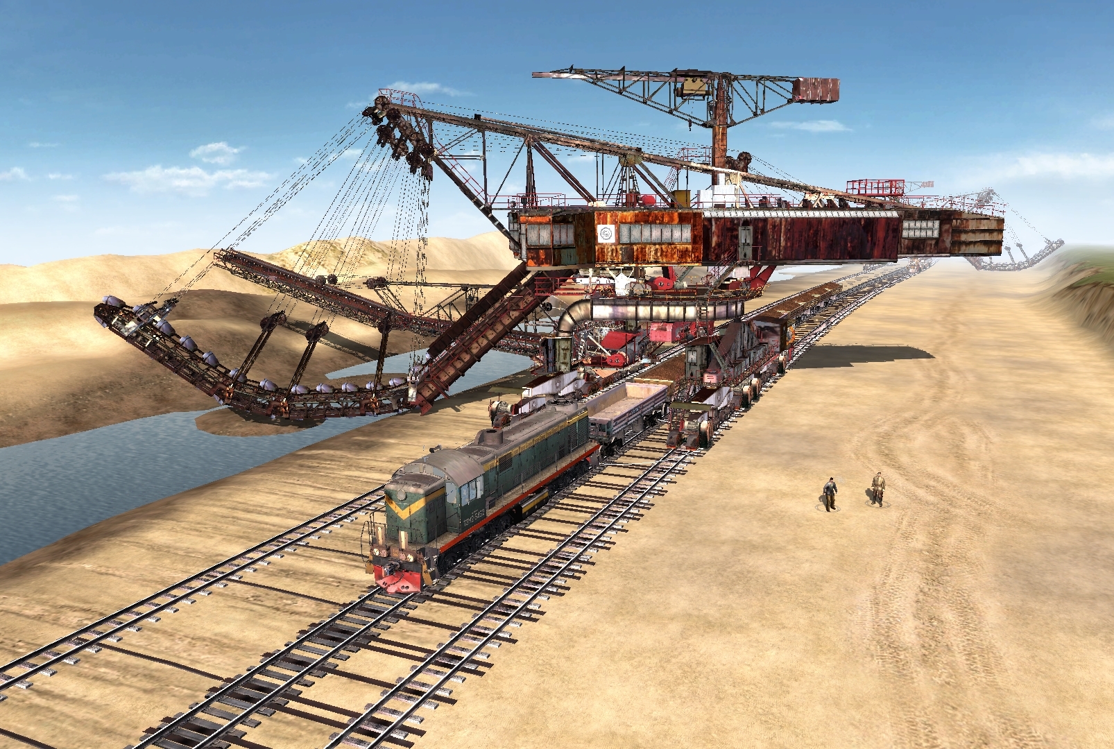 Скачать Trains excavators mod  v0.2.